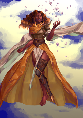 Magnolia - full-body gift art