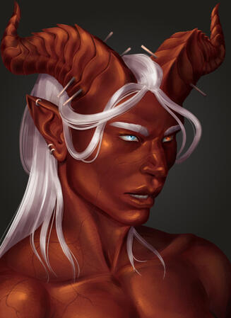 Yxala - portrait gift art