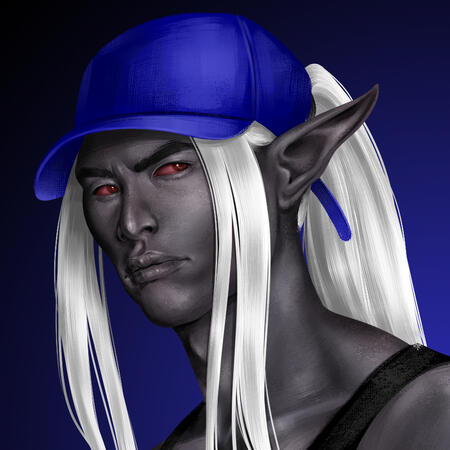 Drow portrait